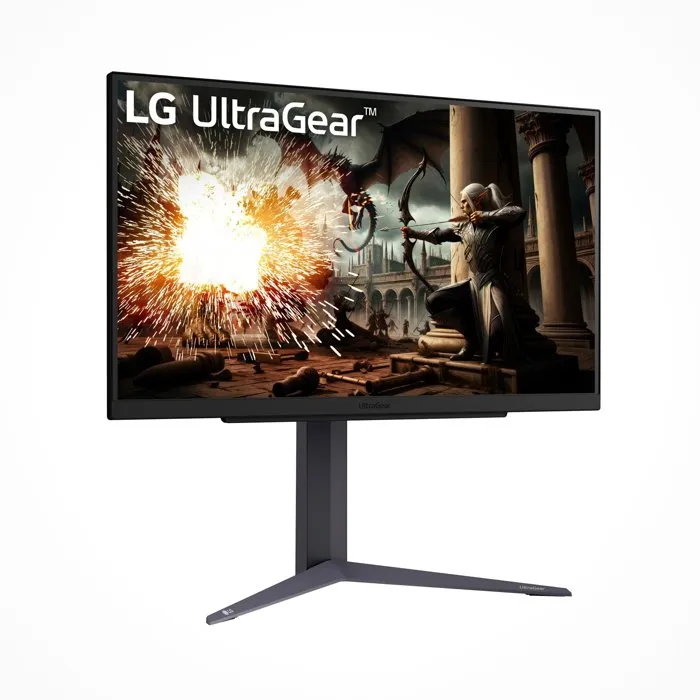 LG 27GS75Q-B Écran PC Gamer 27 Pouces UltraGear - QHD (2560x1440) - Dalle IPS 180 Hz - 1 ms - Réglage Hauteur