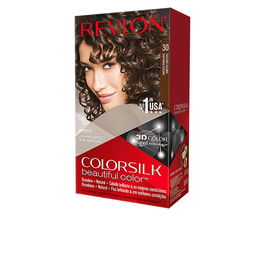 Revlon Mass Market COLORSILK Teinture #30 Castaño Oscuro - Coloration sans ammoniaque pour cheveux, 1 unité