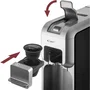 Catler Porto ES 700 - Machine à café compatible Dolce Gusto, Nespresso et café moulu - Noir/argent