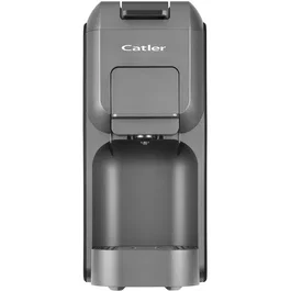 Catler Porto ES 700 - Machine à café compatible Dolce Gusto, Nespresso et café moulu - Noir/argent