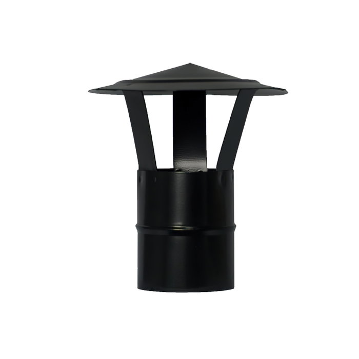 WOLFPACK LINEA PROFESIONAL Chapeau Vitrifié pour Poêle à Granulés Ø80 mm WOLFPACK LINEA PROFESIONAL Chapeau Vitrifié pour Poêle à Granulés Ø80 mm