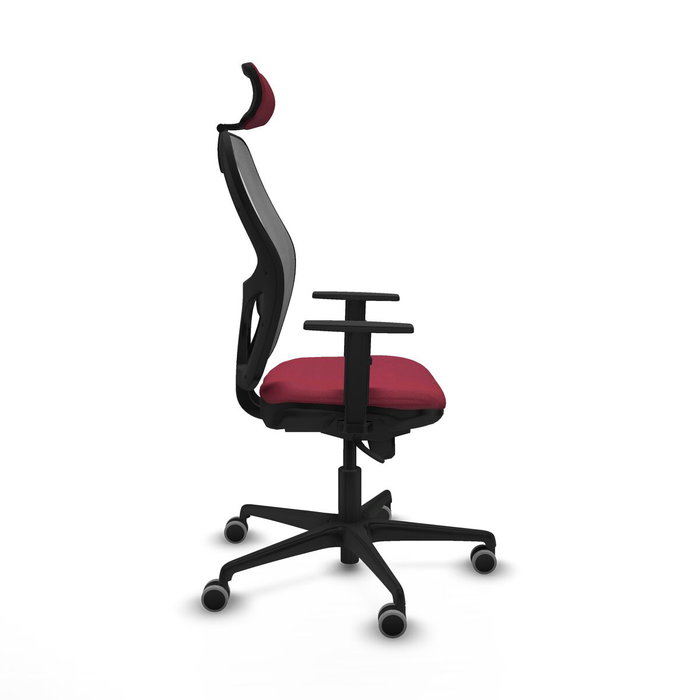 Piqueras y Crespo Chaise de Bureau Jorquera avec Appui-tête Bordeaux Piqueras y Crespo Chaise de Bureau Jorquera avec Appui-tête Bordeaux