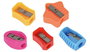 Safta Boîte de 48 pièces taille-crayons assortis, modèles variés 10 x 12 x 10 cm pour enfants dès 3 ans