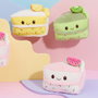 The Concept Factory Peluche Trozo de Tarta 20 cm, Collection Kawaii