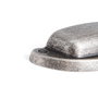 VIEFE Tirador en zamac concha Petra avec finition cuivre antique - Dist. entre trous 64 mm