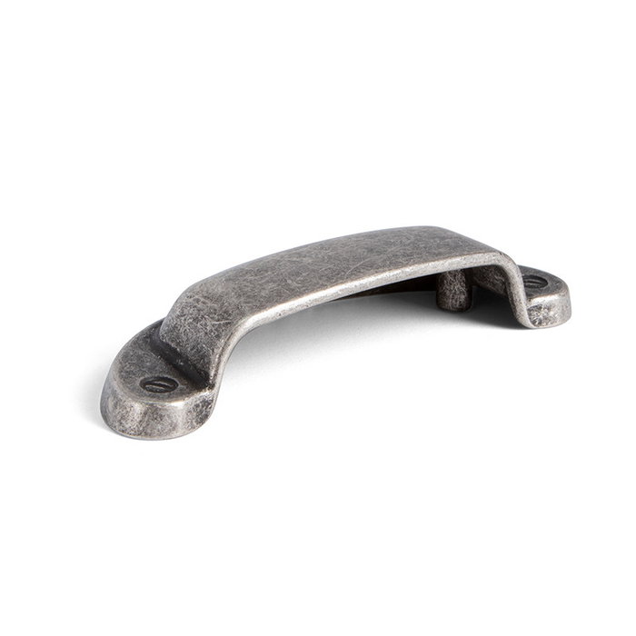 VIEFE Tirador en zamac concha Petra avec finition cuivre antique - Dist. entre trous 64 mm