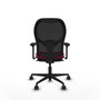 Piqueras y Crespo Chaise de Bureau Jorquera 3D036N0 Rouge