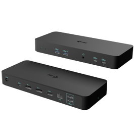 i-Tec Intelligent TripleDock PD 100W C31INTGTRI4KDOCPD Noir