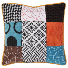Home Deco Factory Coussin Patchwork 40x40 cm