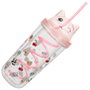 The Concept Factory Mug avec paille motif chat KAWAII 400 ml