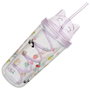 The Concept Factory Mug avec paille motif chat KAWAII 400 ml
