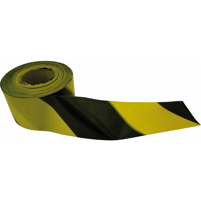 JAR Ruban de Signalisation Jaune/Noir 100mm x 200m JAR Ruban de Signalisation Jaune/Noir 100mm x 200m