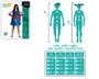 Déguisement Super-héros Fille - Robe Bleue