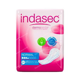 INDASEC COMPRESA INDASEC DISCREET ABSO NORMAL 155ml, 24 unités