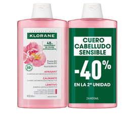 Klorane Duo Shampoing Apaisant à la Pivoine BIO - 2 x 400 ml