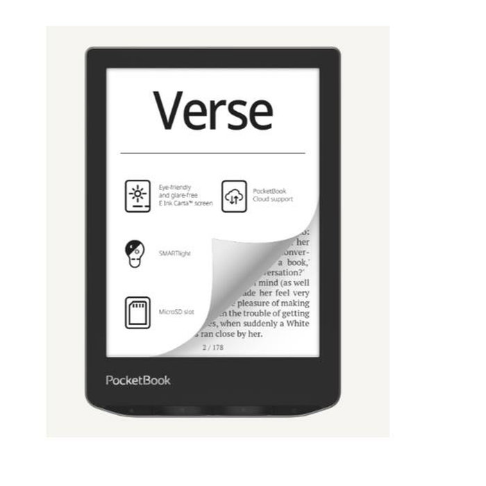 PocketBook Verse EU PB629-2-WW eBook Reader Pastel Blue S