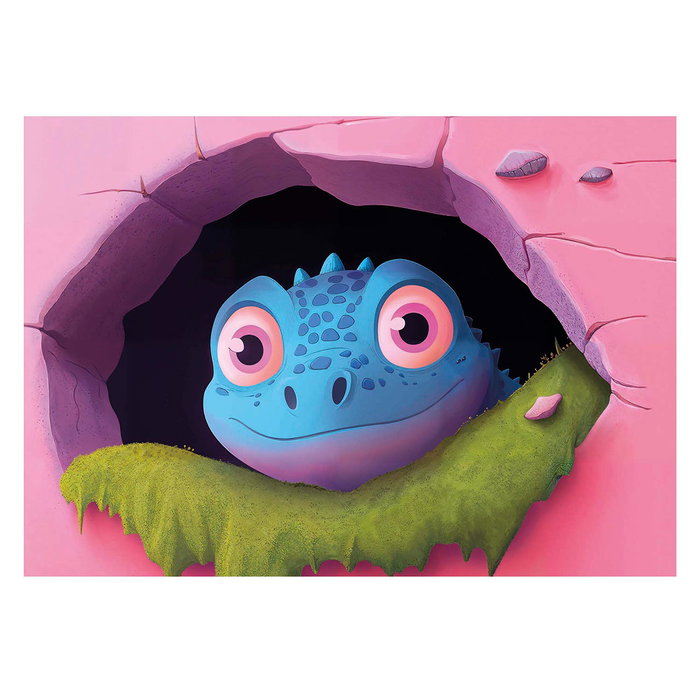 Educa Set de 4 Puzzles Dinos Sympathiques (20, 40, 60 et 80 pièces)