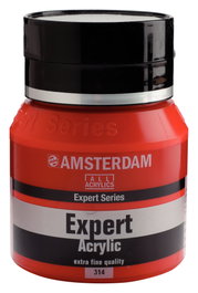 Amsterdam Expert Series Lot de 6 Peintures Acryliques Rouge Cadmium Moyen 314 400 ml