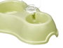 MASCOW Lot de 12 mangeoires et abreuvoirs en plastique de 500 ml