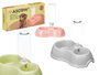 MASCOW Lot de 12 mangeoires et abreuvoirs en plastique de 500 ml