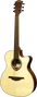 LAG Tramontane T70 A/E Guitare Folk Électroacoustique Auditorium Cutaway Table Épicéa Massif, Satinée Naturelle