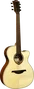 LAG Tramontane T70 A/E Guitare Folk Électroacoustique Auditorium Cutaway Table Épicéa Massif, Satinée Naturelle