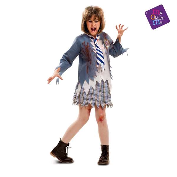 My Other Me Déguisement Étudiante Zombie Fille 5-6 ans My Other Me Déguisement Étudiante Zombie Fille 5-6 ans