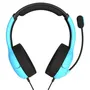 PDP Airlite Casque Gamer avec Microphone Boom Circum-aural pour PS4 et PS5, Bleu Neptune, Câble USB, Plug and Play