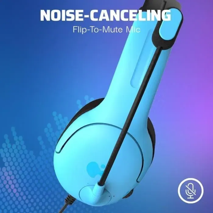 PDP Airlite Casque Gamer avec Microphone Boom Circum-aural pour PS4 et PS5, Bleu Neptune, Câble USB, Plug and Play PDP Airlite Casque Gamer avec Microphone Boom Circum-aural pour PS4 et PS5, Bleu Neptune, Câble USB, Plug and Play