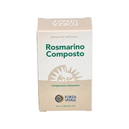 FORZA VITALE Rosmarino Composto (Plomo) Metal Espagirico 10Ml