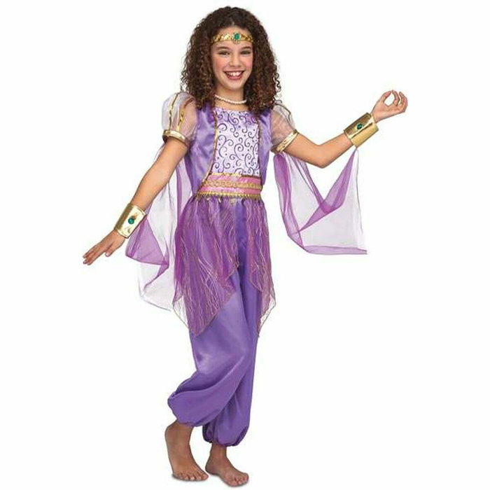 My Other Me Déguisement Princesse Arabe Violette 3-4 Ans