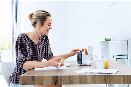 Beurer LV-50 Ventilateur de bureau compact et silencieux pour un air frais au bureau ou à la maison