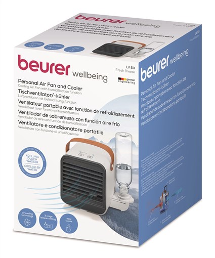 Beurer LV-50 Ventilateur de bureau compact et silencieux pour un air frais au bureau ou à la maison