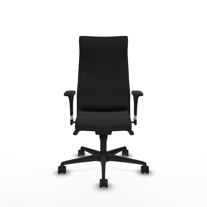 Piqueras Y Crespo Fauteuil Albacete, Similicuir Noir, Mécanisme Synchrone