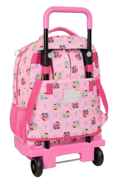 Safta Mochila à roulettes compacte extensible Princesses Disney 33x45x22 cm Safta Mochila à roulettes compacte extensible Princesses Disney 33x45x22 cm