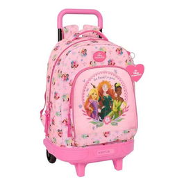 Cartable à roulettes Disney Princess Rose 33 x 45 x 22 cm