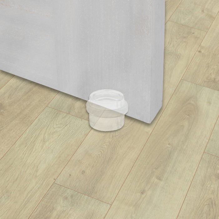 WOLFPACK LINEA PROFESIONAL Butoir de porte adhésif rond transparent