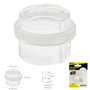 WOLFPACK LINEA PROFESIONAL Butoir de porte adhésif rond transparent