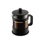 Bodum Cafetière à Piston 4 Tasses 0.5 L Noir - Pour Café Kenya