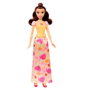 Mattel Disney Princess Poupée Belle Jewel Reveal avec accessoires surprise et boîte à bijoux en forme de cœur