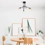 D By M.Red Suspension lustre industriel Black Antique