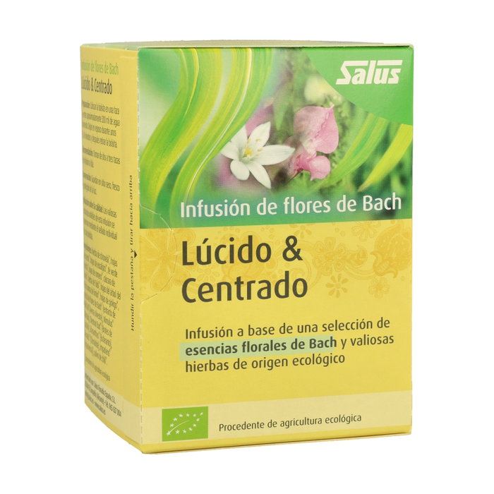 SALUS Infusion de Fleurs de Bach Lúcido y Centrado, 15 sachets