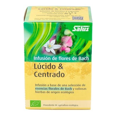 SALUS Infusion de Fleurs de Bach Lúcido y Centrado, 15 sachets