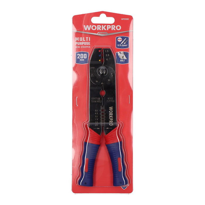 Pinces à dénuder les fils Workpro 20 cm Pinces à dénuder les fils Workpro 20 cm