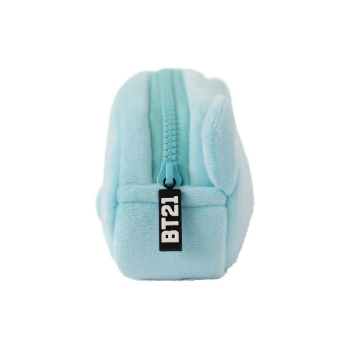 ERIK Porte-tout en peluche BT21 Koya 20 cm avec fermeture à zip