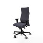 Piqueras Y Crespo Fauteuil de direction Albacete, mécanisme synchrone, Gris foncé