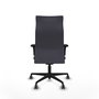 Piqueras Y Crespo Fauteuil de direction Albacete, mécanisme synchrone, Gris foncé
