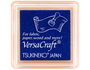 Tsukineko VERSACRAFT Tampon encreur textile bleu ultramarin 33x33mm