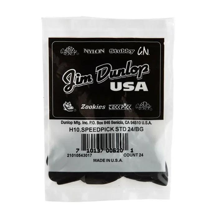Dunlop Pack 24 Picks Delrin Speedpick Heavy - Angle 10° Dunlop Pack 24 Picks Delrin Speedpick Heavy - Angle 10°
