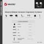 Ruban adhésif double face Velcro Noir 50 mm x 5 m Extra-fort